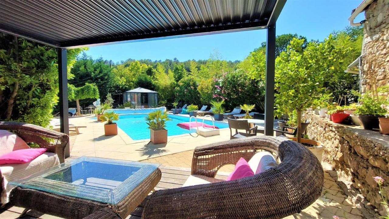La Bergerie Du Moulin (Adults Only) Bed and Breakfast Taradeau Exteriör bild