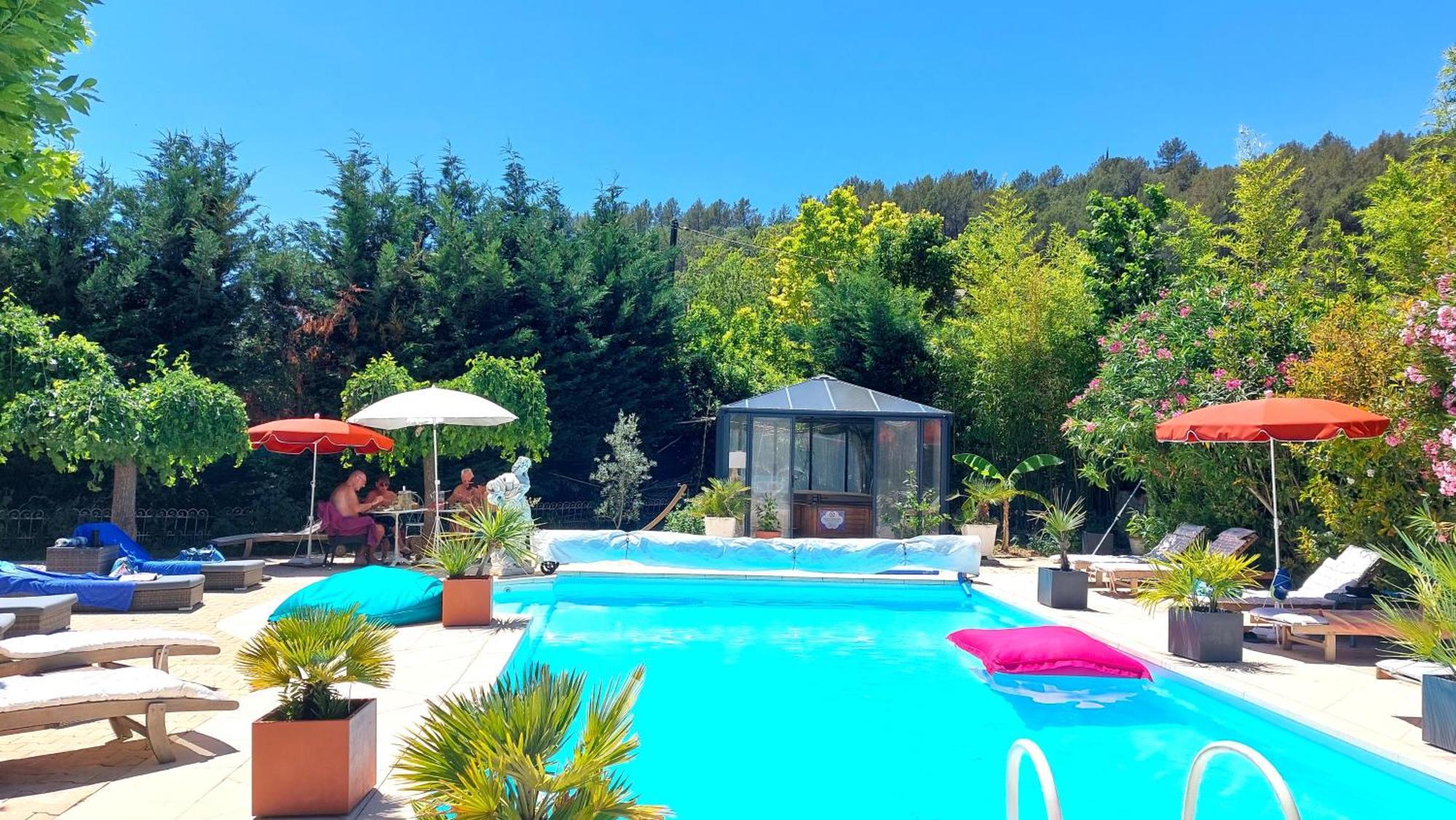 La Bergerie Du Moulin (Adults Only) Bed and Breakfast Taradeau Exteriör bild